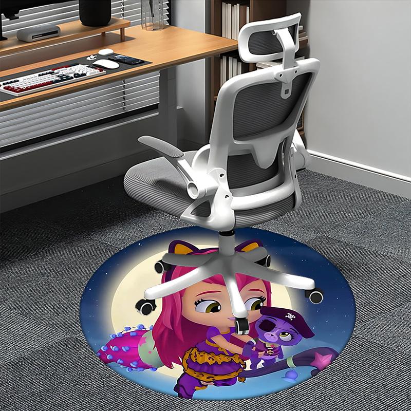 Little Charmers Chair mat Round Rug Office carpet, Non slip, Suitable for Living Rooms, Bedrooms,Decor1205760a 80cm by 80cm
Little Charmers Chair mat Round Rug Office carpet, Non slip, Suitable for Living Rooms, Bedrooms,Decor1205760a 80cm by 80cm