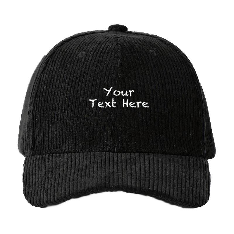 Corduroy Baseball Cap Men Women Customizable Style Fashion Streetwear Adjustable Dad Cap Sun Hat for Personalization Outdoor Cap чорний
Corduroy Baseball Cap Men Women Customizable Style Fashion Streetwear Adjustable Dad Cap Sun Hat for Personalization Outdoor Cap чорний
