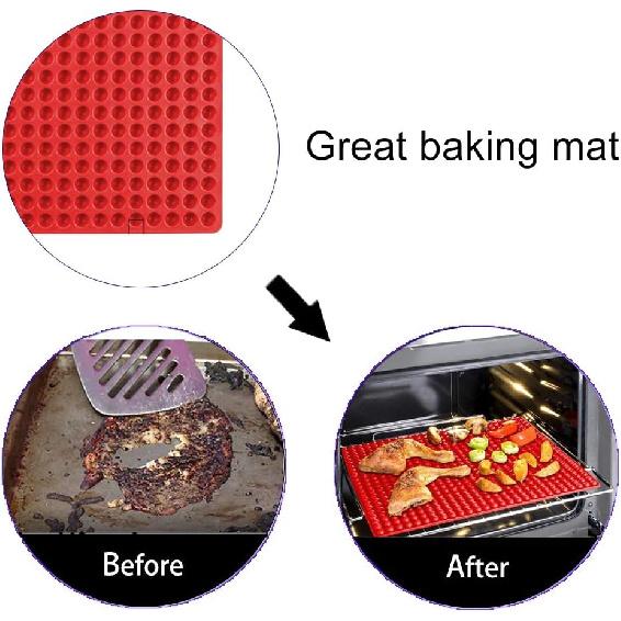 Набор из 2 штук, 468-гнездная мини-круглая силиконовая форма, противень для лакомств для собак, для печенья, форма для выпечки лакомств для домашних животных ZONPEN, силиконовый коврик для выпечки с маленькими точками для украшения торта