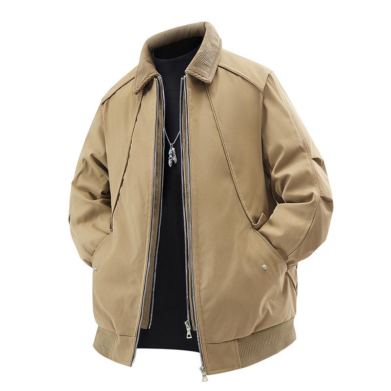 Retro Anti-Wrinkle Down Jacket with Lapel - Men s Winter Coat Medium
Retro Anti-Wrinkle Down Jacket with Lapel - Men s Winter Coat Medium
