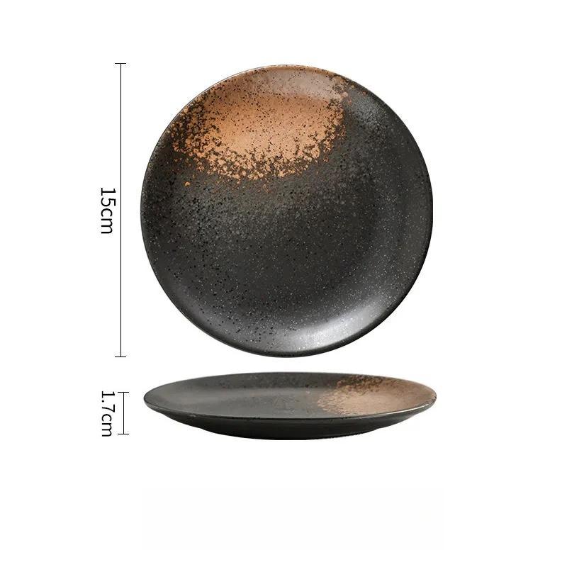 Household Porcelain Plate 6 inches жёлтый/чёрный
Household Porcelain Plate 6 inches жёлтый/чёрный