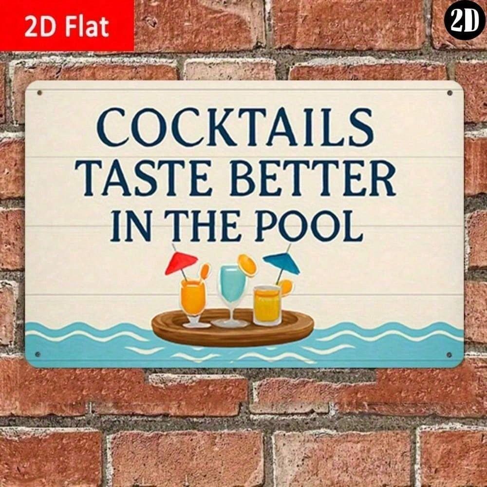 Metal Poster Tropical Cocktails Pool Wall Art Bar Man Cave Decor 20x30 cm
Metal Poster Tropical Cocktails Pool Wall Art Bar Man Cave Decor 20x30 cm