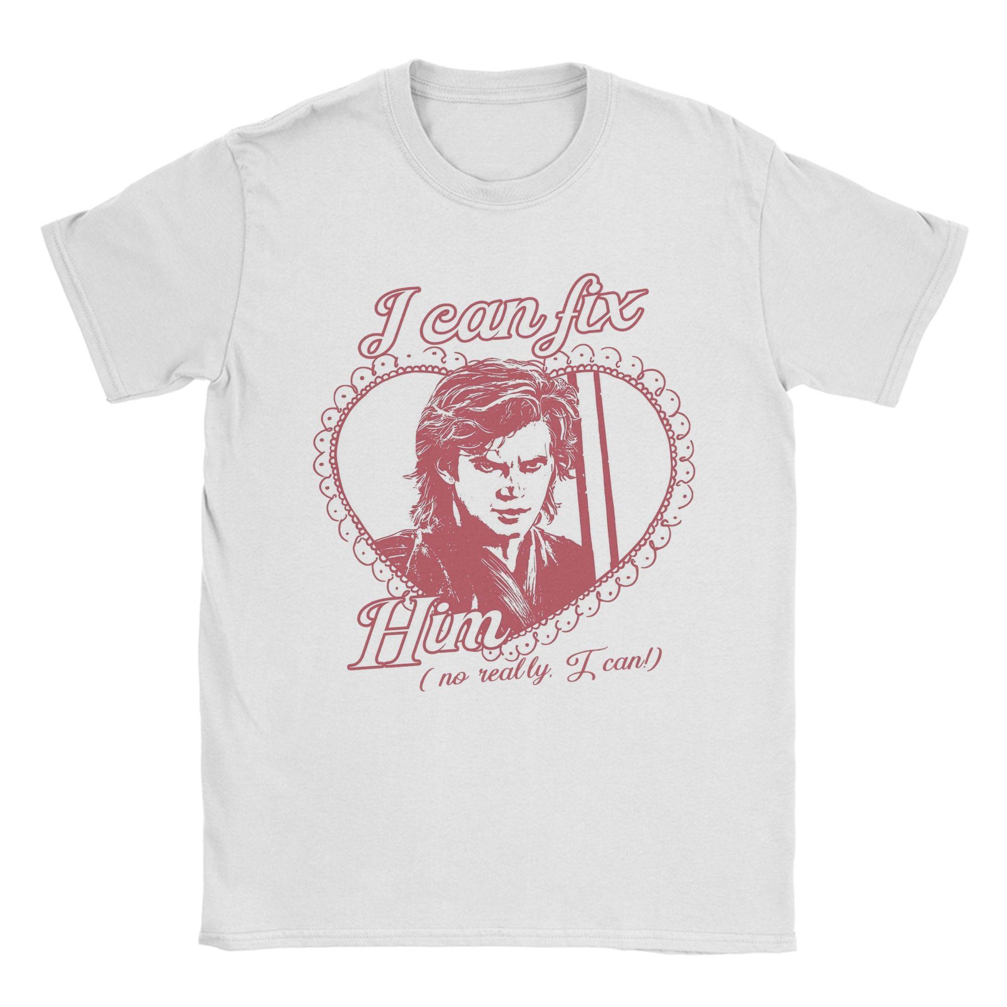 Anakin Skywalker I Can Fix It T Shirts for Men 100% Cotton Casual T-Shirts O Neck Tees Short Sleeve Clothes Classic L
Anakin Skywalker I Can Fix It T Shirts for Men 100% Cotton Casual T-Shirts O Neck Tees Short Sleeve Clothes Classic L