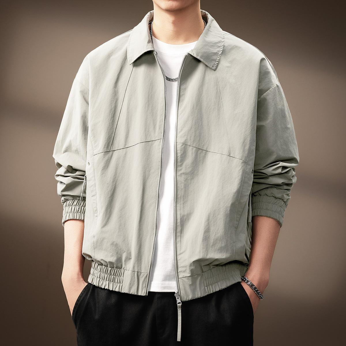 Men s 2025 Autumn Lightweight Retro Workwear Commuter Jacket 4XL (200-220 jin)
Men s 2025 Autumn Lightweight Retro Workwear Commuter Jacket 4XL (200-220 jin)