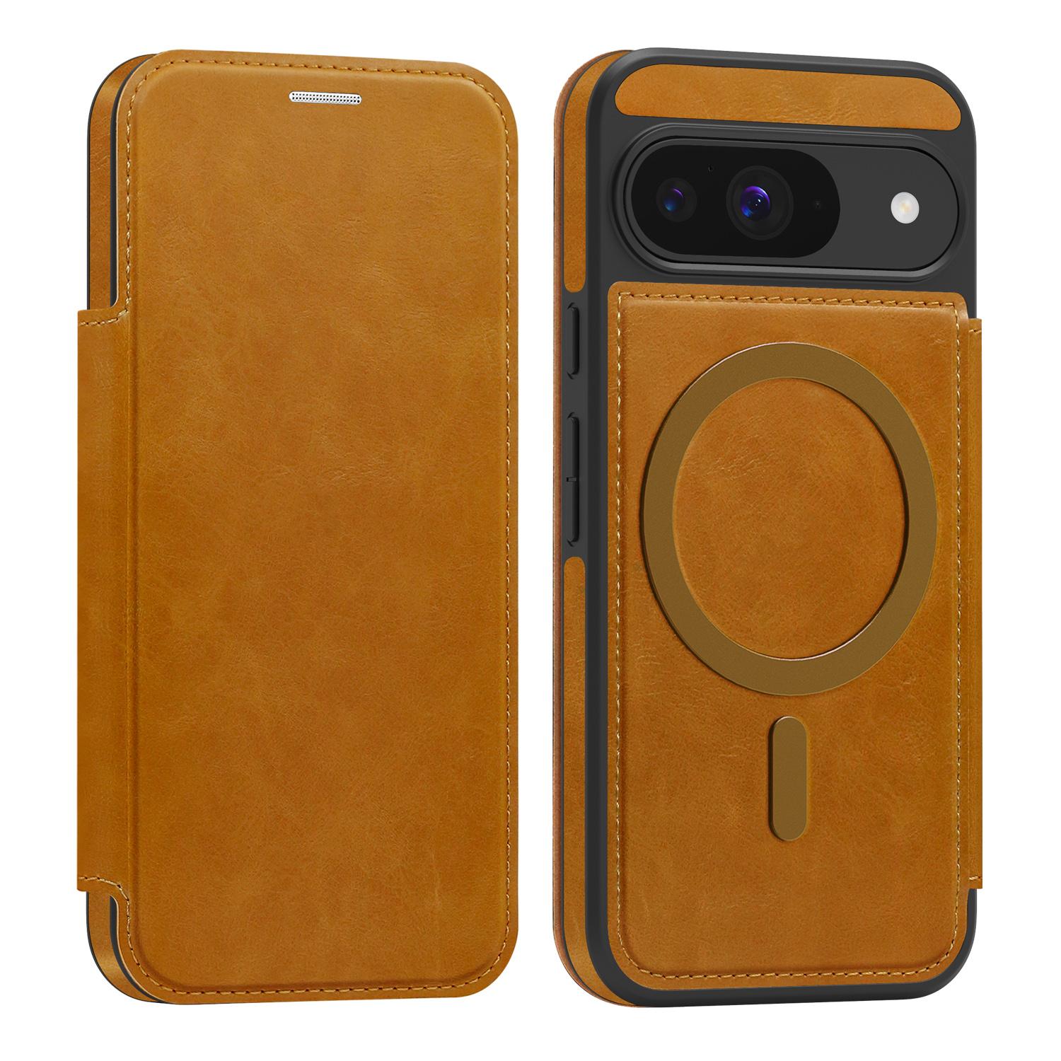 Для Google Pixel 8, 9, 10 серии. Чехол-книжка Lingdun Magnetic Business Leather Case-MagSafe-совместимый со встроенными слотами для карт и блокировкой RFID Google Pixel 10 Pro коричневый
Для Google Pixel 8, 9, 10 серии. Чехол-книжка Lingdun Magnetic Business Leather Case-MagSafe-совместимый со встроенными слотами для карт и блокировкой RFID Google Pixel 10 Pro коричневый