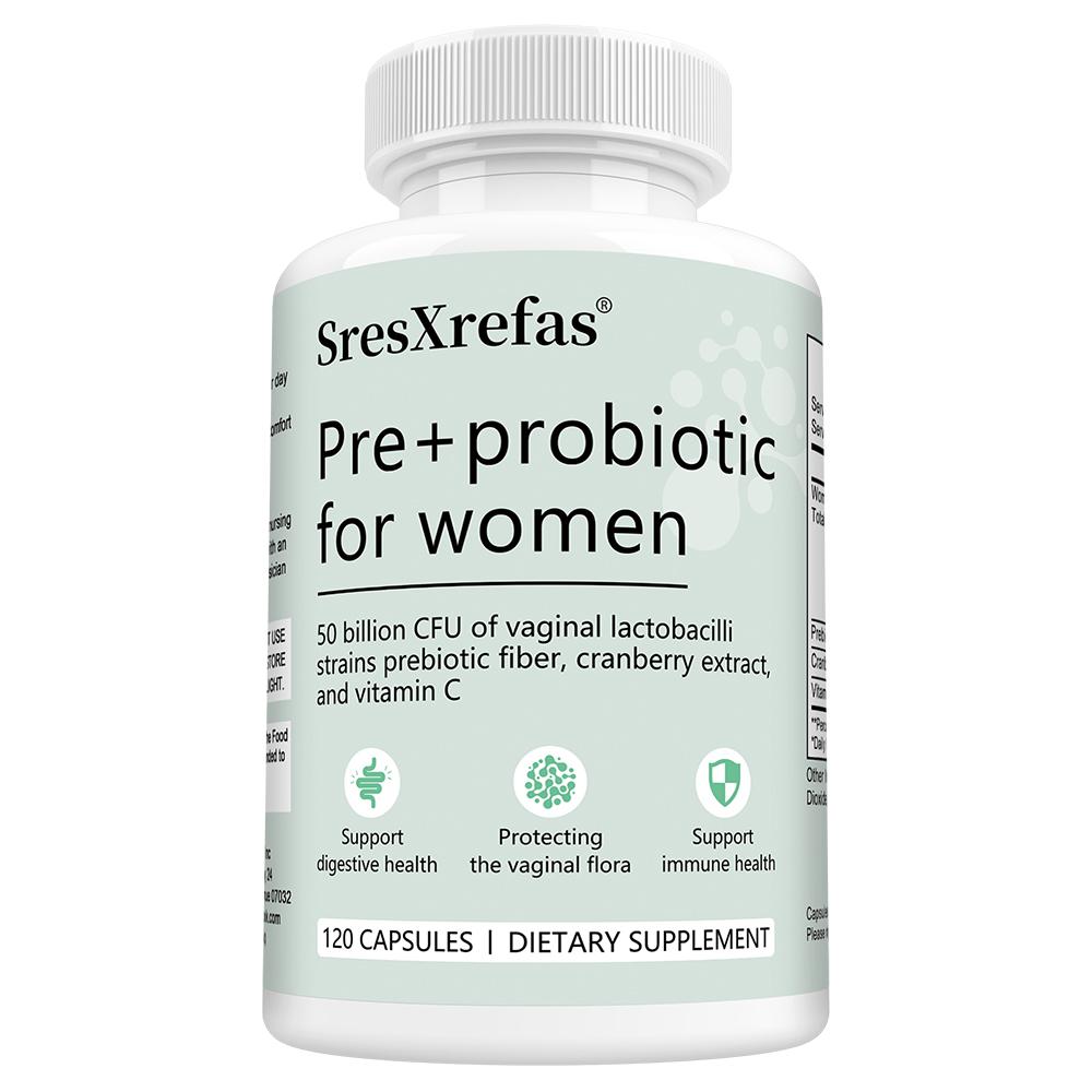 Women S Probiotic Blend Supplement, With Prebiotic Fiber, Cranberry Extract, 120 Capsules 120 Capsules
Women S Probiotic Blend Supplement, With Prebiotic Fiber, Cranberry Extract, 120 Capsules 120 Capsules