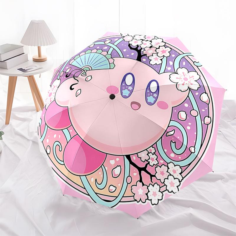Cherry Blossom Kirb Umbrella:Automatic Opening/Closing,Foldable Design,8 Bone Frame,Outdoor Use,Festival Gift for Fans and Travelers010
Cherry Blossom Kirb Umbrella:Automatic Opening/Closing,Foldable Design,8 Bone Frame,Outdoor Use,Festival Gift for Fans and Travelers010