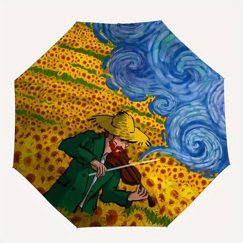 1pc Sunflower Field Automatic Open/close Folding Umbrella, Compact Portable Travel Umbrella,Durable Construction yy250814119
1pc Sunflower Field Automatic Open/close Folding Umbrella, Compact Portable Travel Umbrella,Durable Construction yy250814119