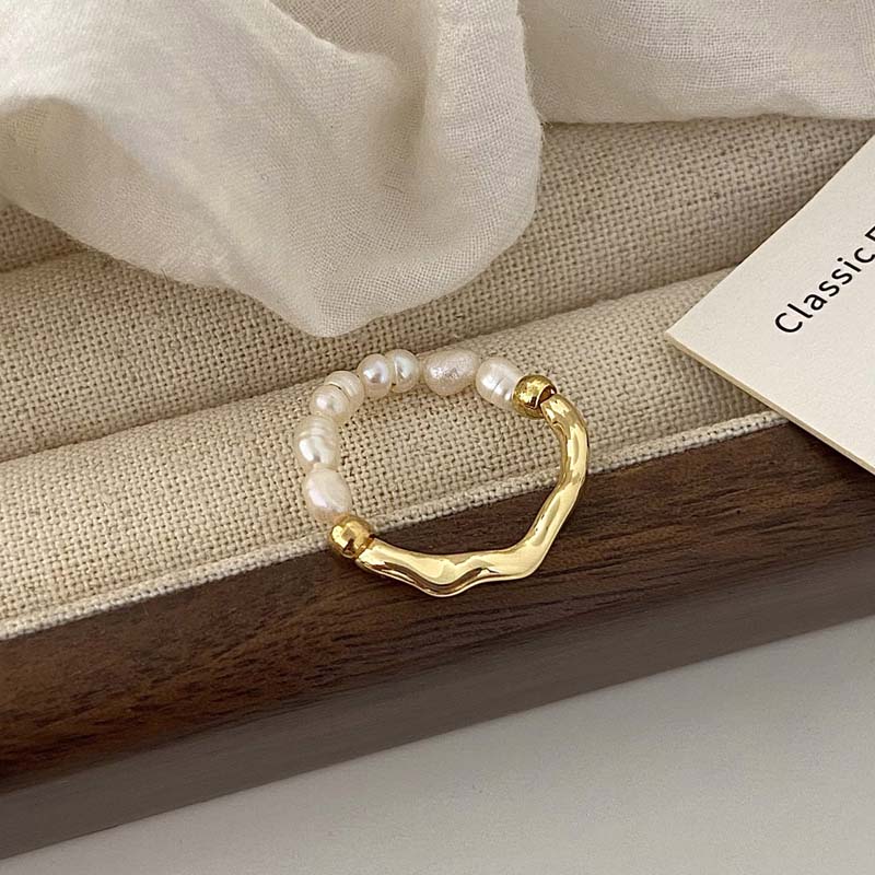 2026 Fashion Copper Color Pearl Rings for Women Couples Simple Pearl Geometric Handmade Rings Wedding Bride Zircon Gifts
2026 Fashion Copper Color Pearl Rings for Women Couples Simple Pearl Geometric Handmade Rings Wedding Bride Zircon Gifts