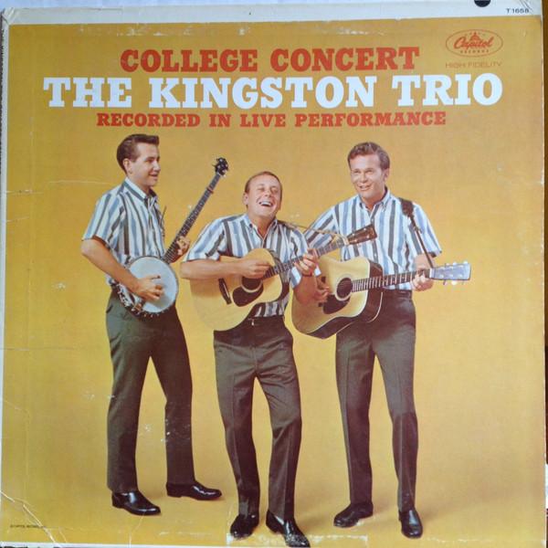 LP Record KINGSTON TRIO College Concert T1658 Capitol Records 1962 Canada Pop Used
LP Record KINGSTON TRIO College Concert T1658 Capitol Records 1962 Canada Pop Used