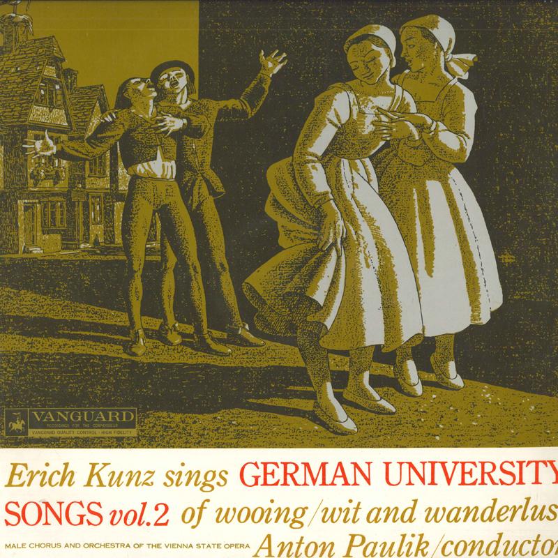 LP Record ERICH KUNZ - German Student Songs: Volume 2 VY5 VANGUARD - Japan Classical Used
LP Record ERICH KUNZ - German Student Songs: Volume 2 VY5 VANGUARD - Japan Classical Used