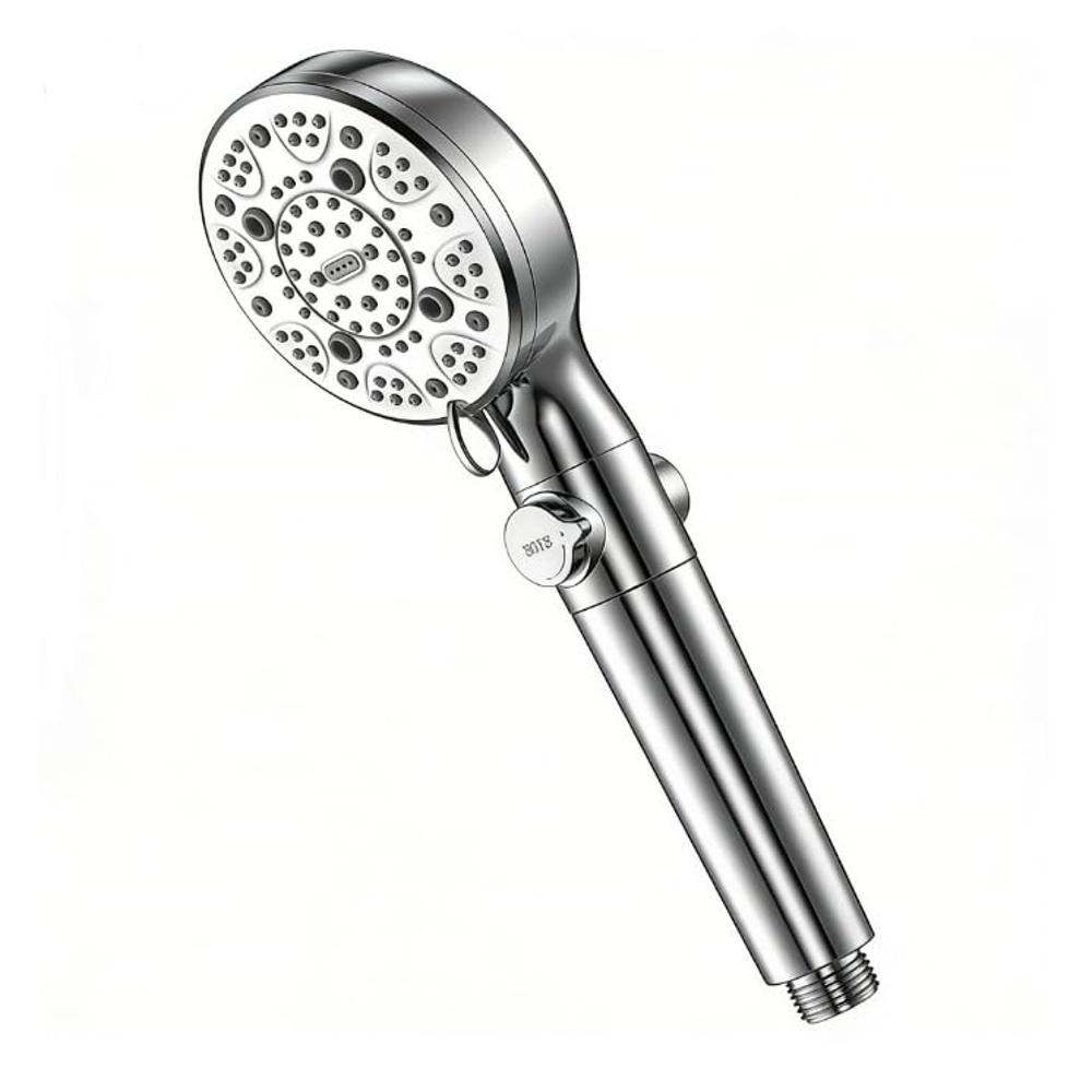Shower head with 9 modes, 90% water saving, chlorine removal, 3 bottles included, high pressure, stop at hand, SPA, beauty care 001
Shower head with 9 modes, 90% water saving, chlorine removal, 3 bottles included, high pressure, stop at hand, SPA, beauty care 001
