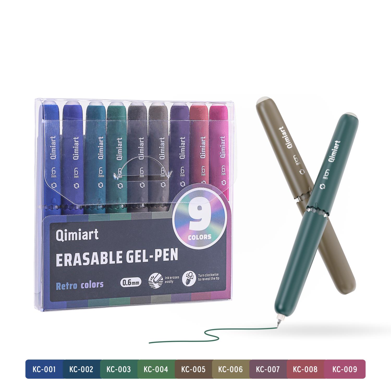 9/45 Colors Set Erasable Gel Pens, 0.6mm Writing, Easy Erase, Candy Color Gel Pens for Journaling, Drawing, School Supplies Multi-Colored
9/45 Colors Set Erasable Gel Pens, 0.6mm Writing, Easy Erase, Candy Color Gel Pens for Journaling, Drawing, School Supplies Multi-Colored