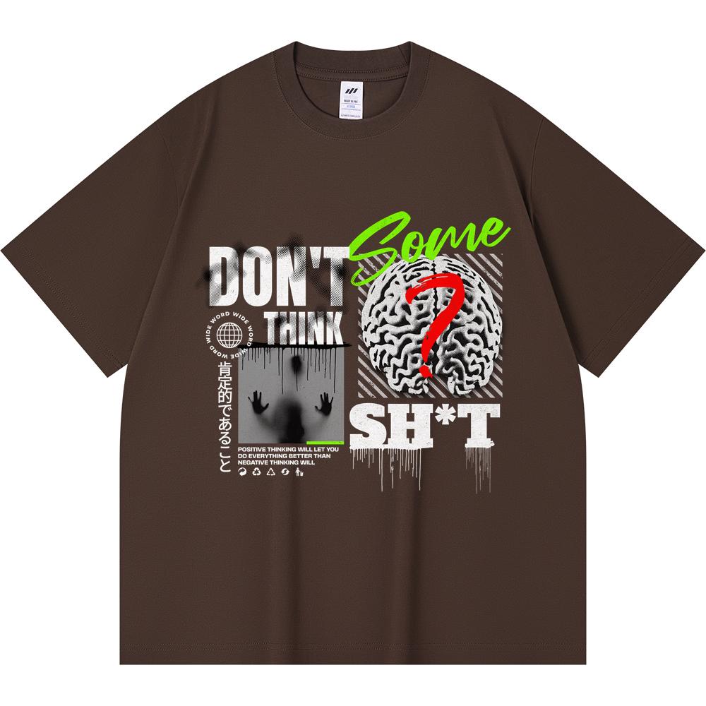 230GSM 100% Cotton T-Shirt Dont think some sht Print Tees Funny Harajuku Style Combed Cotton Tshirt XS абрикосовый
230GSM 100% Cotton T-Shirt Dont think some sht Print Tees Funny Harajuku Style Combed Cotton Tshirt XS абрикосовый