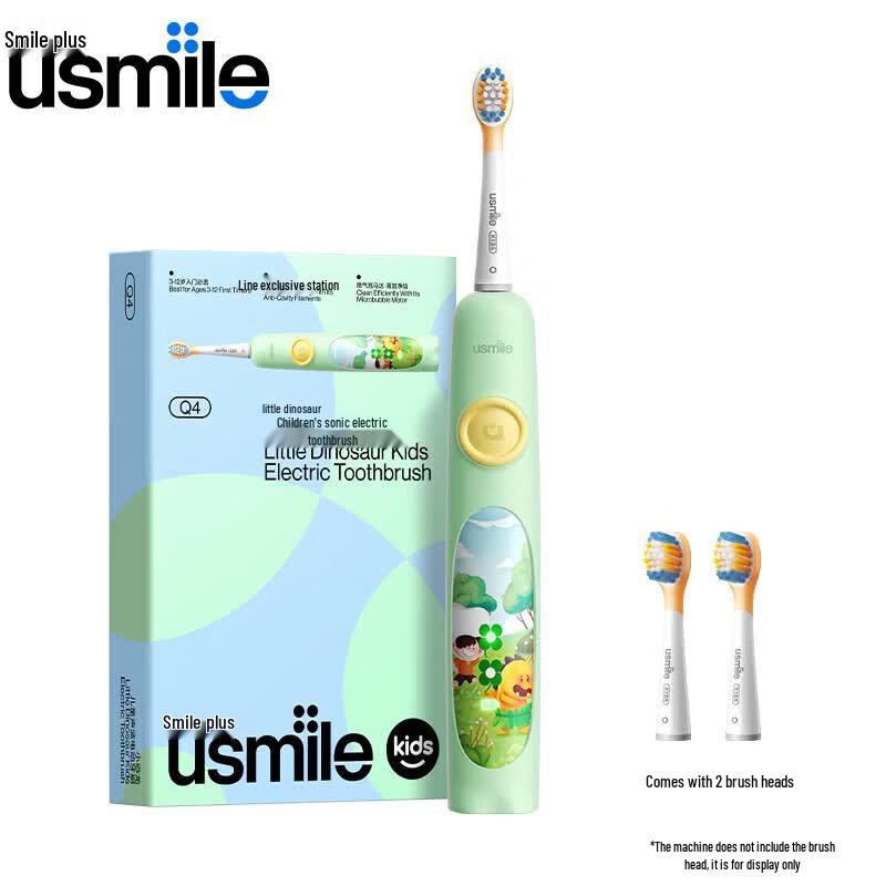Usmile Q4 Kids Sonic Electric Toothbrush - Dinosaur Edition CN plug (adapter included)
Usmile Q4 Kids Sonic Electric Toothbrush - Dinosaur Edition CN plug (adapter included)
