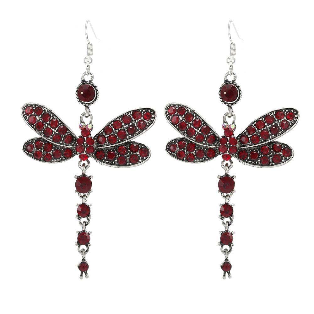 Women Girls Tassel Multicolor Dragonfly Rhinestone Earrings Jewelry Drop Earrings Dangle Earrings красный
Women Girls Tassel Multicolor Dragonfly Rhinestone Earrings Jewelry Drop Earrings Dangle Earrings красный