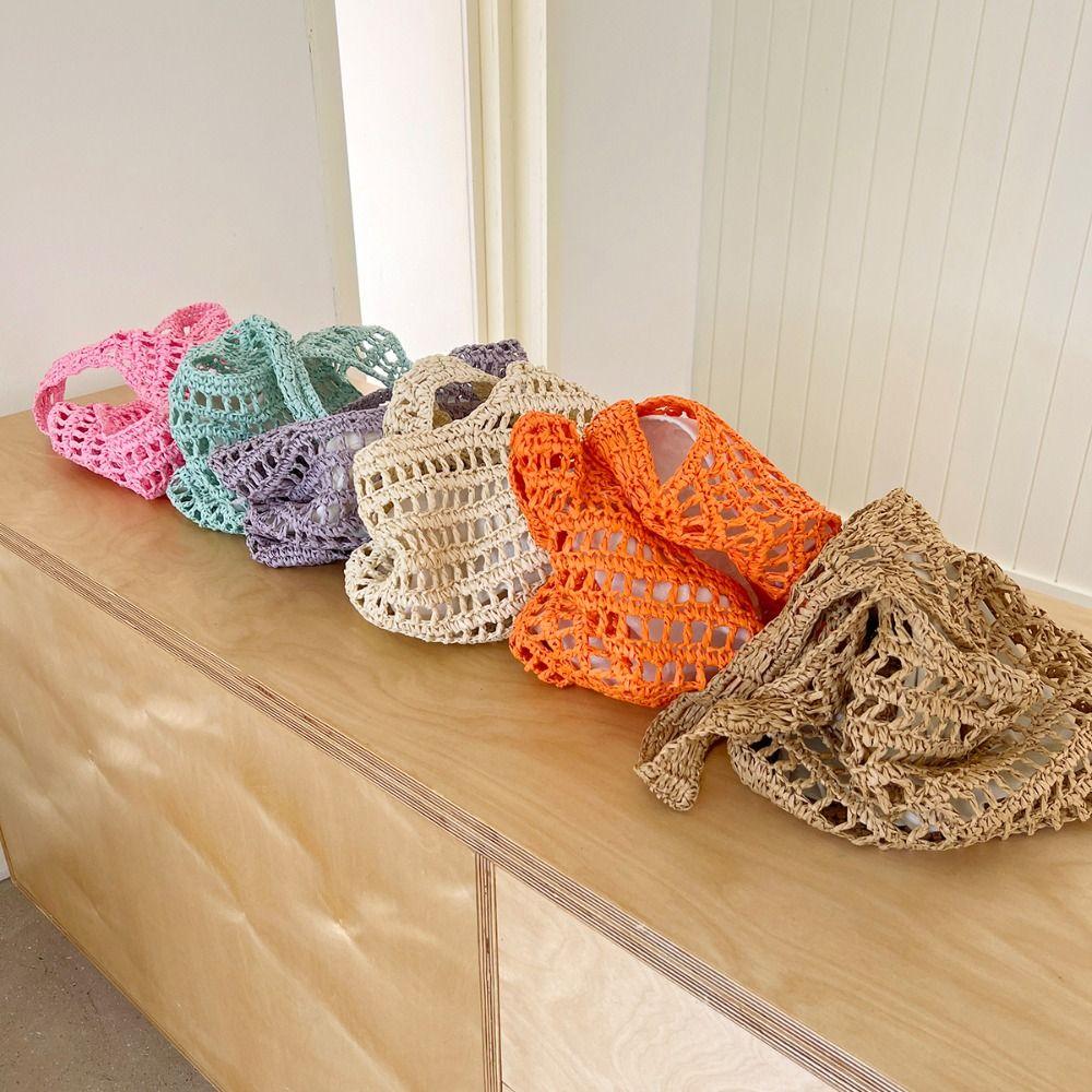 Large Capacity Straw Bag Fashion Beach Handbag Sweet Summer Shoulder Bag Summer фіолетовий
Large Capacity Straw Bag Fashion Beach Handbag Sweet Summer Shoulder Bag Summer фіолетовий