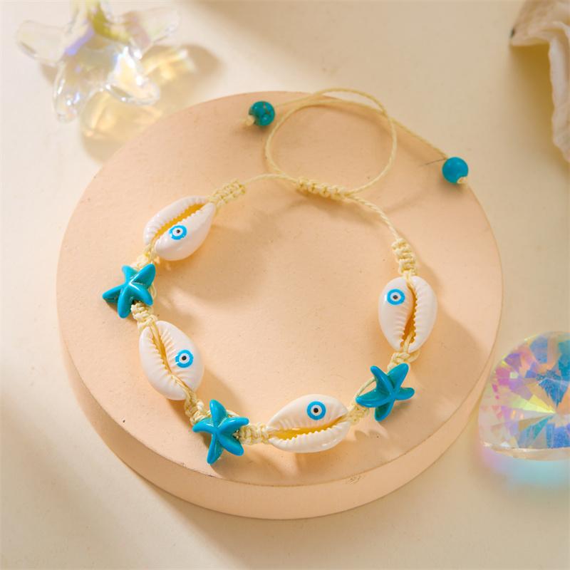 Bohemian Cowrie Shell Beaded Bracelet for Women Adjustable Handmade Turtle Starfish Rope Chain Wristband Summer Beach Jewelry
Bohemian Cowrie Shell Beaded Bracelet for Women Adjustable Handmade Turtle Starfish Rope Chain Wristband Summer Beach Jewelry