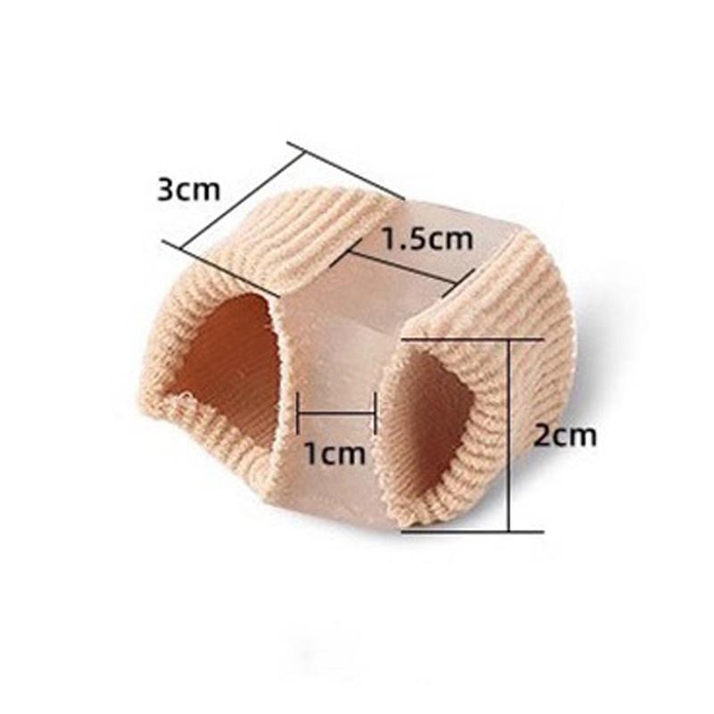 Double Hole Gel Toe Separator & Orthosis for Hallux Valgus Correction Small
Double Hole Gel Toe Separator & Orthosis for Hallux Valgus Correction Small