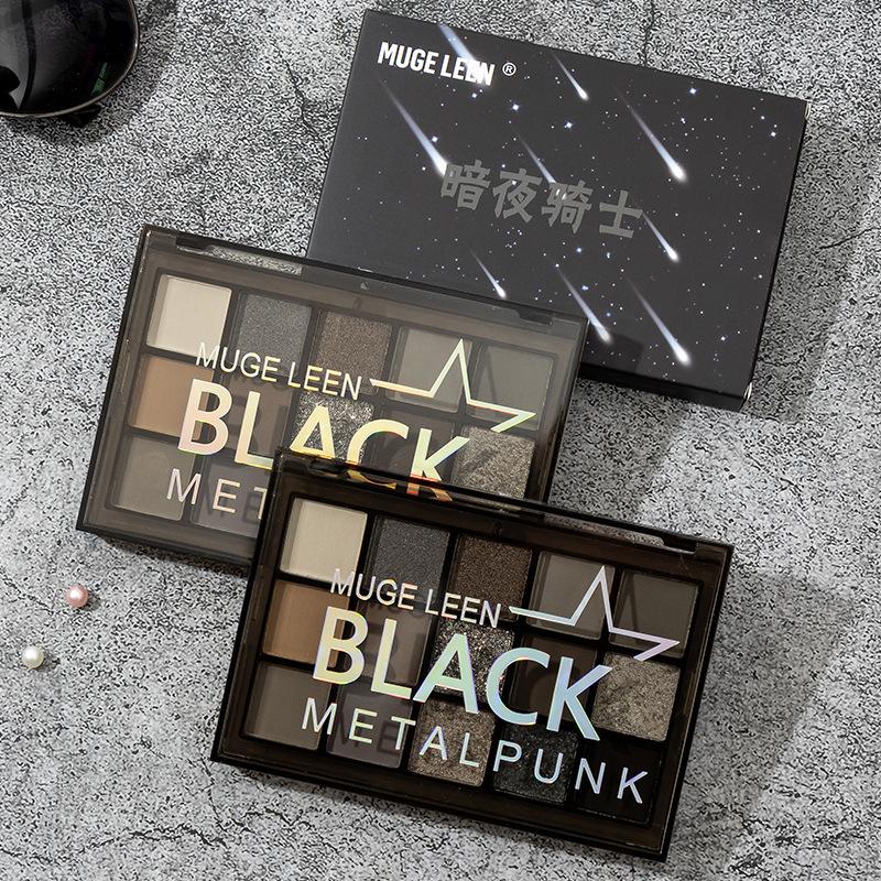 Dark Knight 15-Color Smoky Eyeshadow Palette: Gray Cement, Pure Desire, European & American Metal Punk Black
Dark Knight 15-Color Smoky Eyeshadow Palette: Gray Cement, Pure Desire, European & American Metal Punk Black