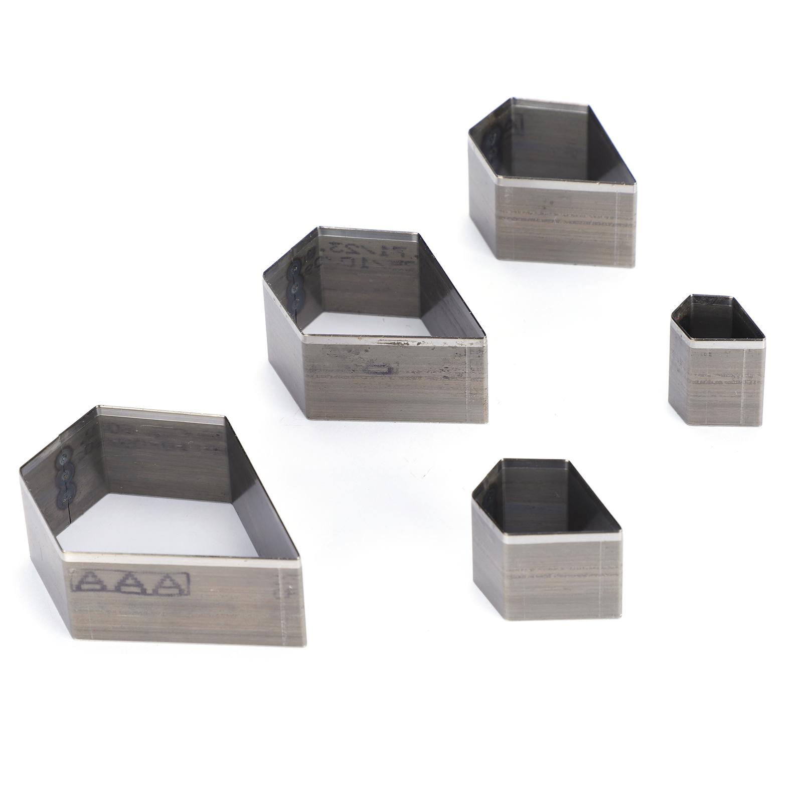 5 шт. кожаный инструмент для высечки нож DIY геометрические фигуры ремесло штамповка резак форма
5 шт. кожаный инструмент для высечки нож DIY геометрические фигуры ремесло штамповка резак форма