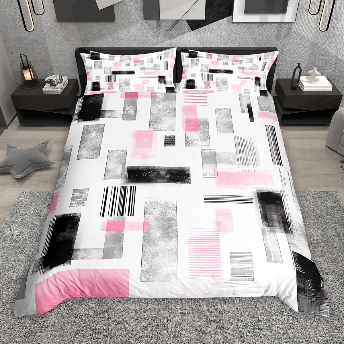 Homewish Contemporary Geometric Duvet Cover Set 2pcs/3pcs, Modern Abstract Bedding, Colorful Stripe Line Bed Set DE XS 100x135cm 2pcs&set
Homewish Contemporary Geometric Duvet Cover Set 2pcs/3pcs, Modern Abstract Bedding, Colorful Stripe Line Bed Set DE XS 100x135cm 2pcs&set