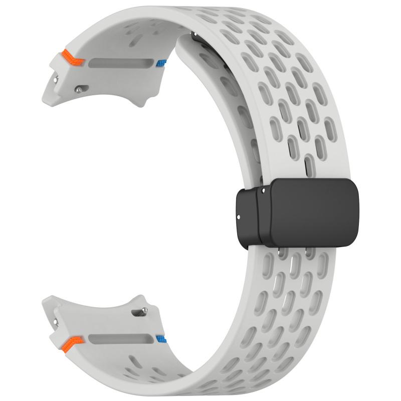 No Gaps Band for Samsung Galaxy Watch 7 FE 5 6 4 Classic 5 pro 44mm Magnetic Silicone Bracelet correa Galaxy Watch6 watch4 Strap Watch 4 classic 42mm світло-сірий колір
No Gaps Band for Samsung Galaxy Watch 7 FE 5 6 4 Classic 5 pro 44mm Magnetic Silicone Bracelet correa Galaxy Watch6 watch4 Strap Watch 4 classic 42mm світло-сірий колір