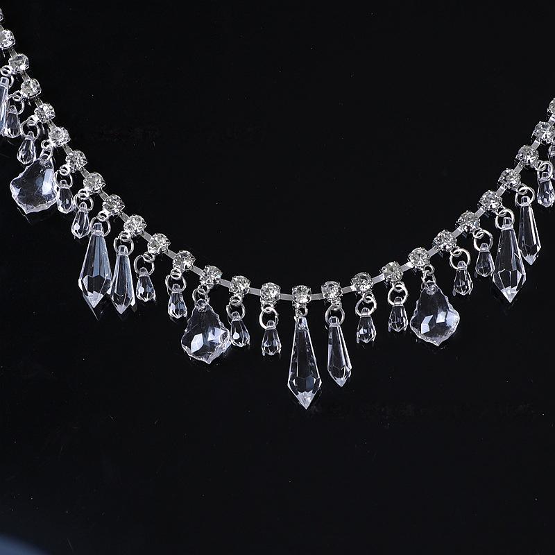 1 Yard Glitter Glass Transparent Crystal Pendant Chain DIY Garment Curtain Bag Tablecloth Decorative Lace Trim Chain
1 Yard Glitter Glass Transparent Crystal Pendant Chain DIY Garment Curtain Bag Tablecloth Decorative Lace Trim Chain