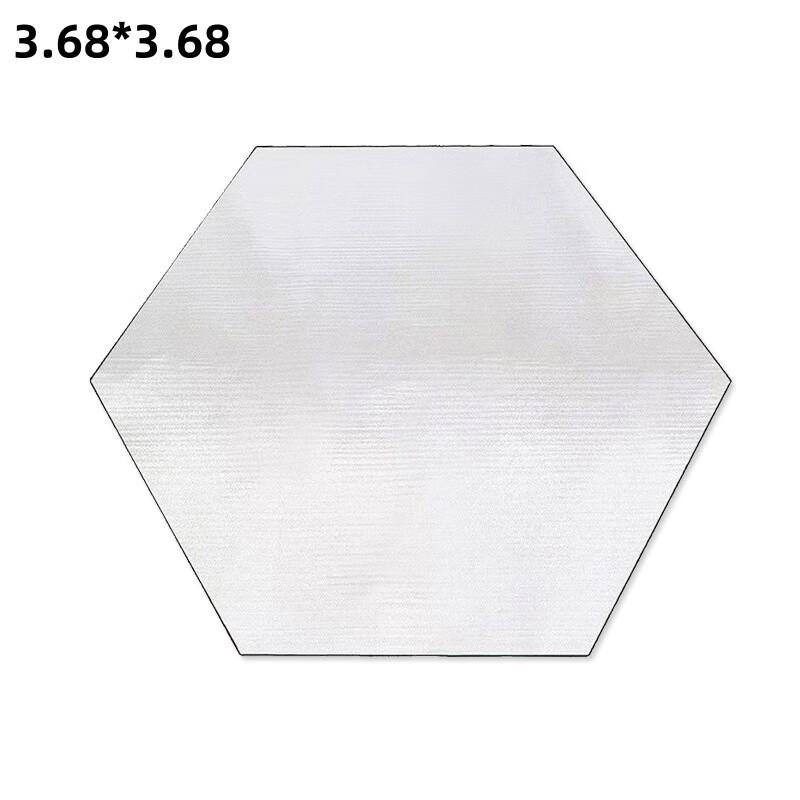 Yuzhan Outdoor Moisture-Proof Hexagonal Aluminum Foil Picnic Mat 3.68M x 3.68M
Yuzhan Outdoor Moisture-Proof Hexagonal Aluminum Foil Picnic Mat 3.68M x 3.68M