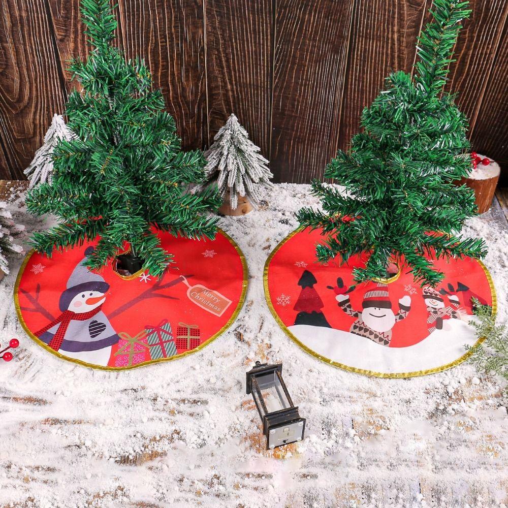 Snowflake Christmas Tree Skirt Santa Claus Merry Christmas Decorations Tree Surround Base Set Home style 3
Snowflake Christmas Tree Skirt Santa Claus Merry Christmas Decorations Tree Surround Base Set Home style 3