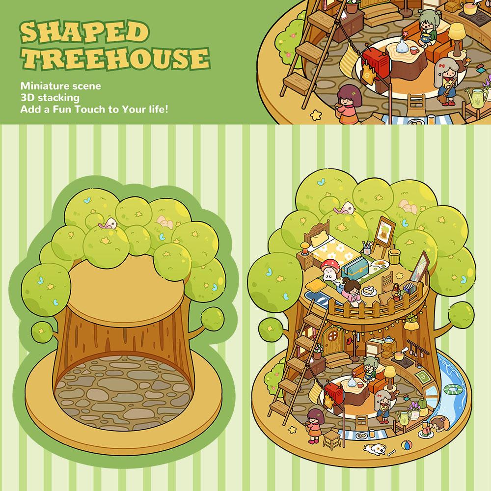 2PCS Alien Tree House Landscape Sticker Laptop Luggage Coffee Scrapbooking Living Y2K Fashion Student Room Dormitory Sticker
2PCS Alien Tree House Landscape Sticker Laptop Luggage Coffee Scrapbooking Living Y2K Fashion Student Room Dormitory Sticker