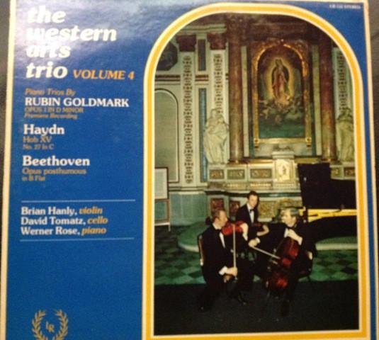 LP Record WESTERN ARTS TRIO - The Western Arts Trio Volume 4 LR112 Laurel Record 1981 US Classical Used
LP Record WESTERN ARTS TRIO - The Western Arts Trio Volume 4 LR112 Laurel Record 1981 US Classical Used