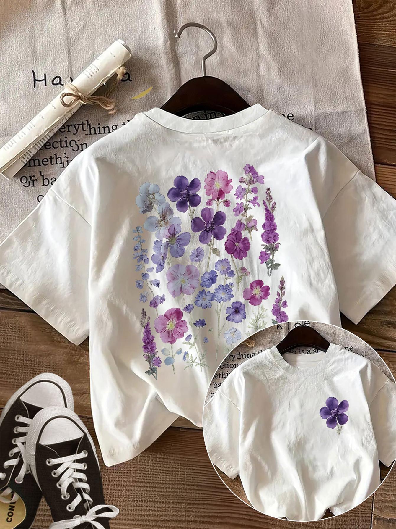 Vintage Botanical Wildflower Graphic TShirt Retro Floral Print Aesthetic Tee Harajuku Streetwear Summer Fashion Tops Unisex S
Vintage Botanical Wildflower Graphic TShirt Retro Floral Print Aesthetic Tee Harajuku Streetwear Summer Fashion Tops Unisex S
