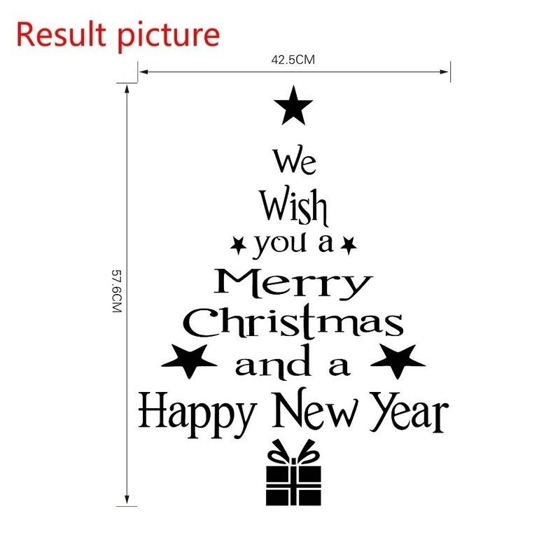 Removable Merry Christmas Tree DIY Wall Stickers Art Vinyl Decal Home Window Decoration белый
Removable Merry Christmas Tree DIY Wall Stickers Art Vinyl Decal Home Window Decoration белый