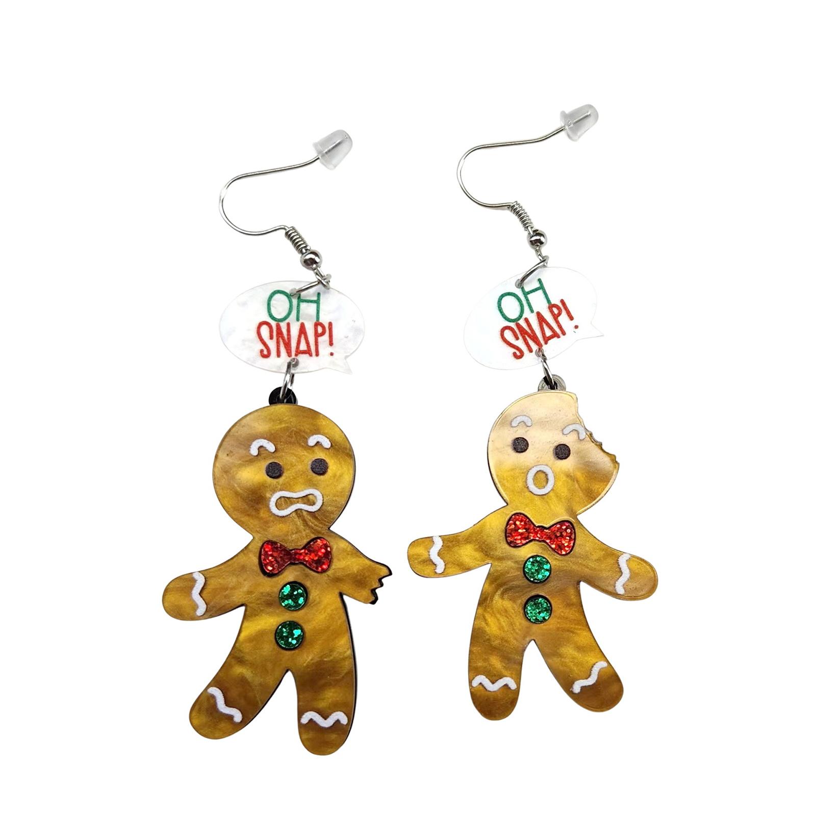 Fashion Dangle Earrings Gingerbreads Man Drop Earrings Jewelry Exaggerate Christmas Acrylic Earrings Christmas Gifts
Fashion Dangle Earrings Gingerbreads Man Drop Earrings Jewelry Exaggerate Christmas Acrylic Earrings Christmas Gifts