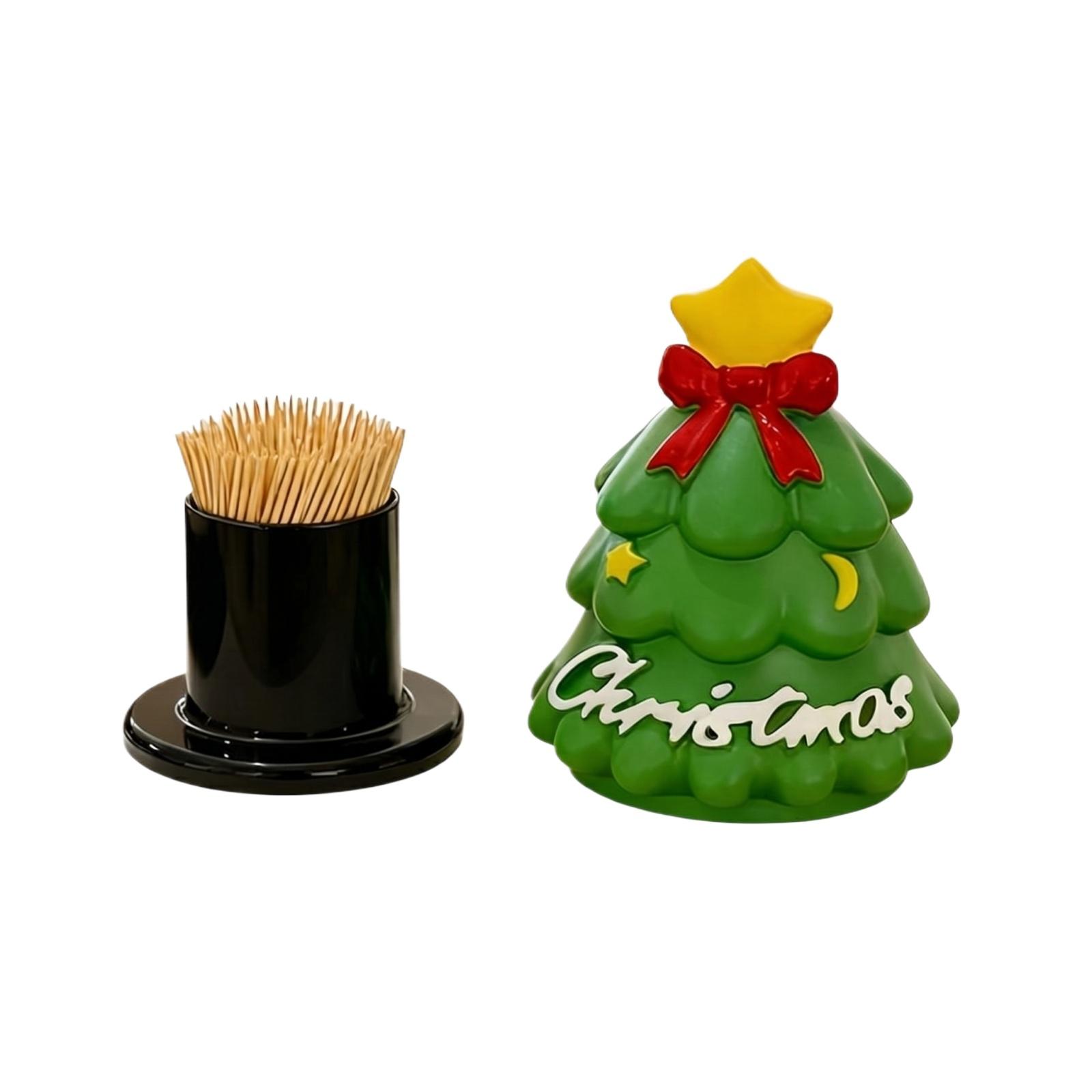 Creative Christmas Tree Shaped Toothpick Holder Decorative Desktop Ornament Festive Table Accessory for Home and Office Use one size зелений
Creative Christmas Tree Shaped Toothpick Holder Decorative Desktop Ornament Festive Table Accessory for Home and Office Use one size зелений