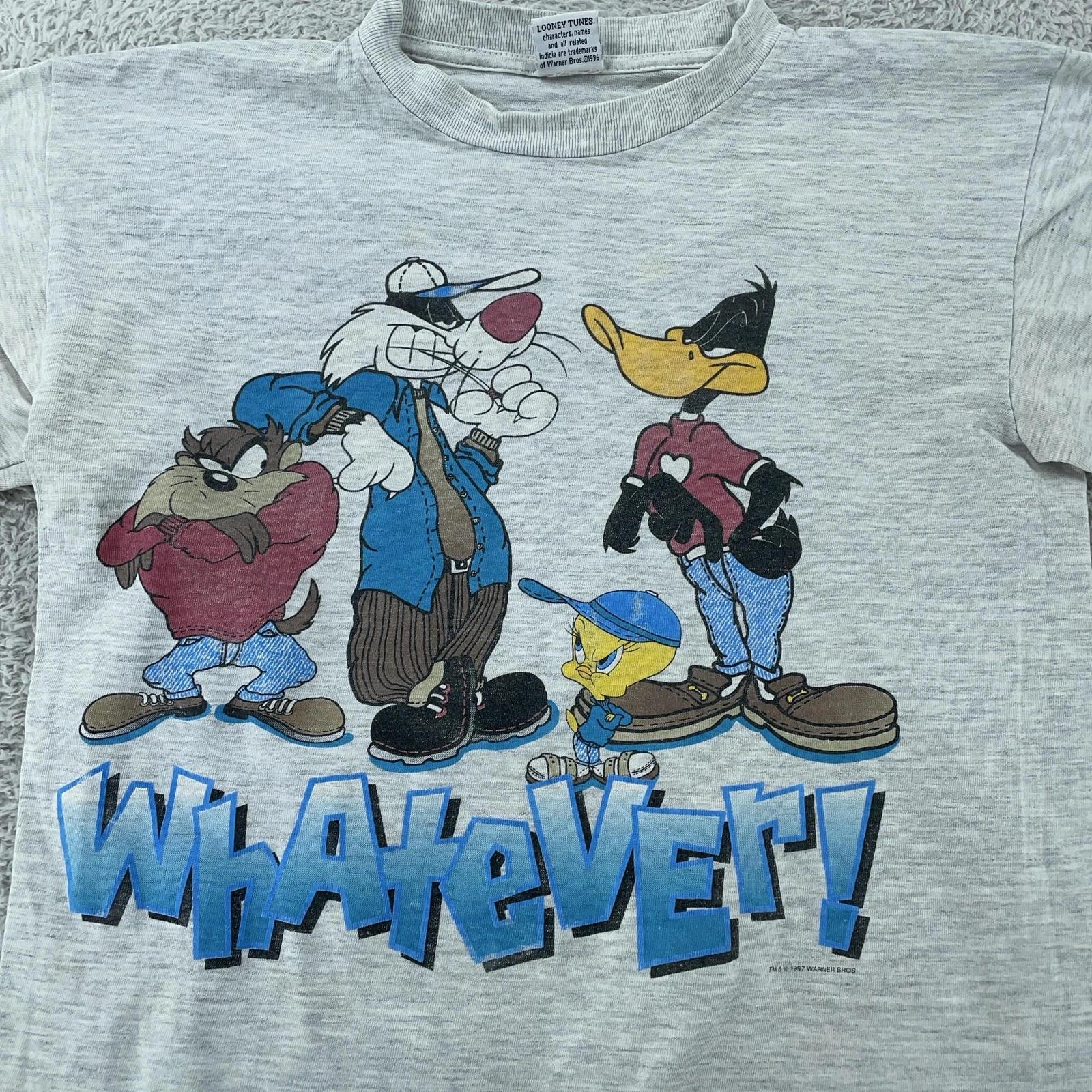 Винтажная Хип-Хоп Футболка Looney Tunes Whatever XS Таз Даффи Твити Мультфильм 90-х 4XL
Винтажная Хип-Хоп Футболка Looney Tunes Whatever XS Таз Даффи Твити Мультфильм 90-х 4XL