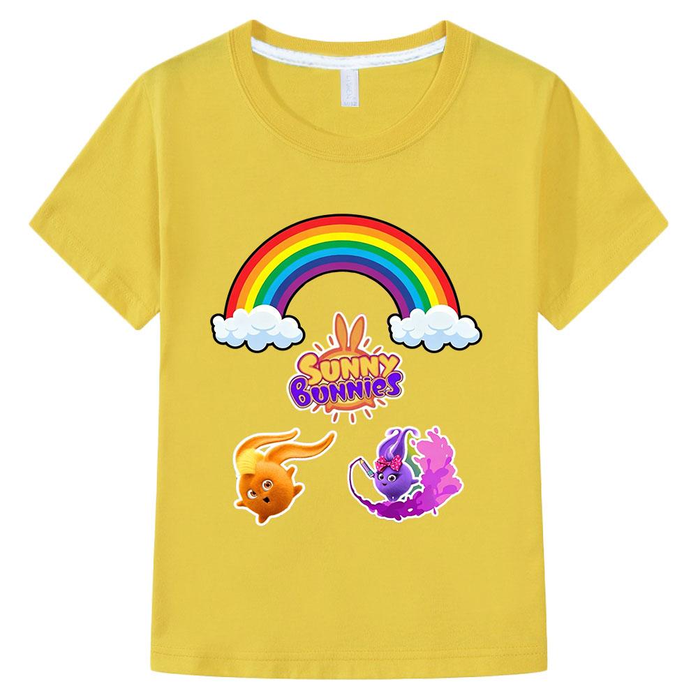 100% Cotton Sunny Bunnies Cartoon Children s T-shirt Cute Rabbit Anime Print Girls Tops Fun Boys Tee High Quality Toddler Summer 160 жовтий
100% Cotton Sunny Bunnies Cartoon Children s T-shirt Cute Rabbit Anime Print Girls Tops Fun Boys Tee High Quality Toddler Summer 160 жовтий