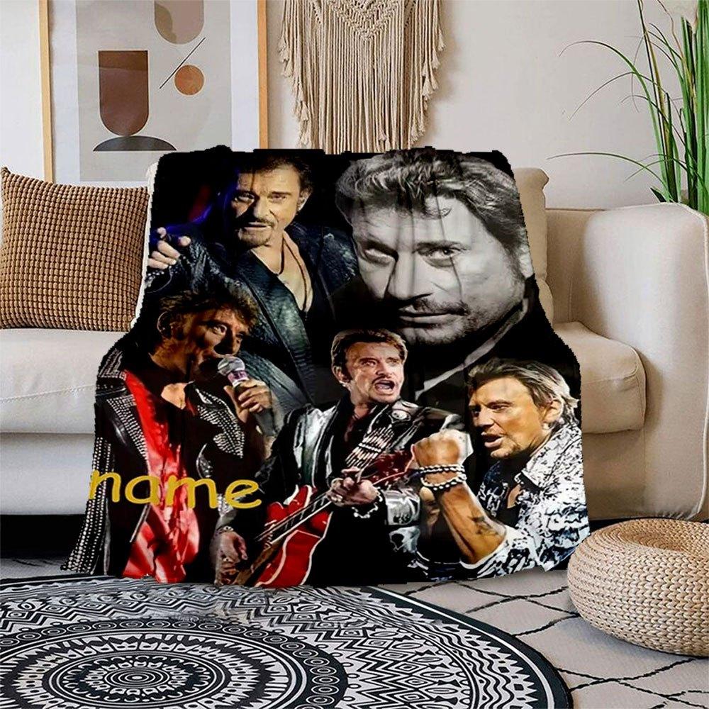 Johnny Hallyday: The Legend Lives On - Limited Edition Poster Blanket Flannel Throw Blanket for Sofa, Bed, Travel, Camping, Office, Couch, 150x180cm
Johnny Hallyday: The Legend Lives On - Limited Edition Poster Blanket Flannel Throw Blanket for Sofa, Bed, Travel, Camping, Office, Couch, 150x180cm