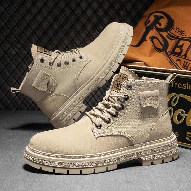 Martin boots men s autumn British style retro high-top tooling leather shoes men s height gain medium-top outdoor men s boots winter 39
Martin boots men s autumn British style retro high-top tooling leather shoes men s height gain medium-top outdoor men s boots winter 39