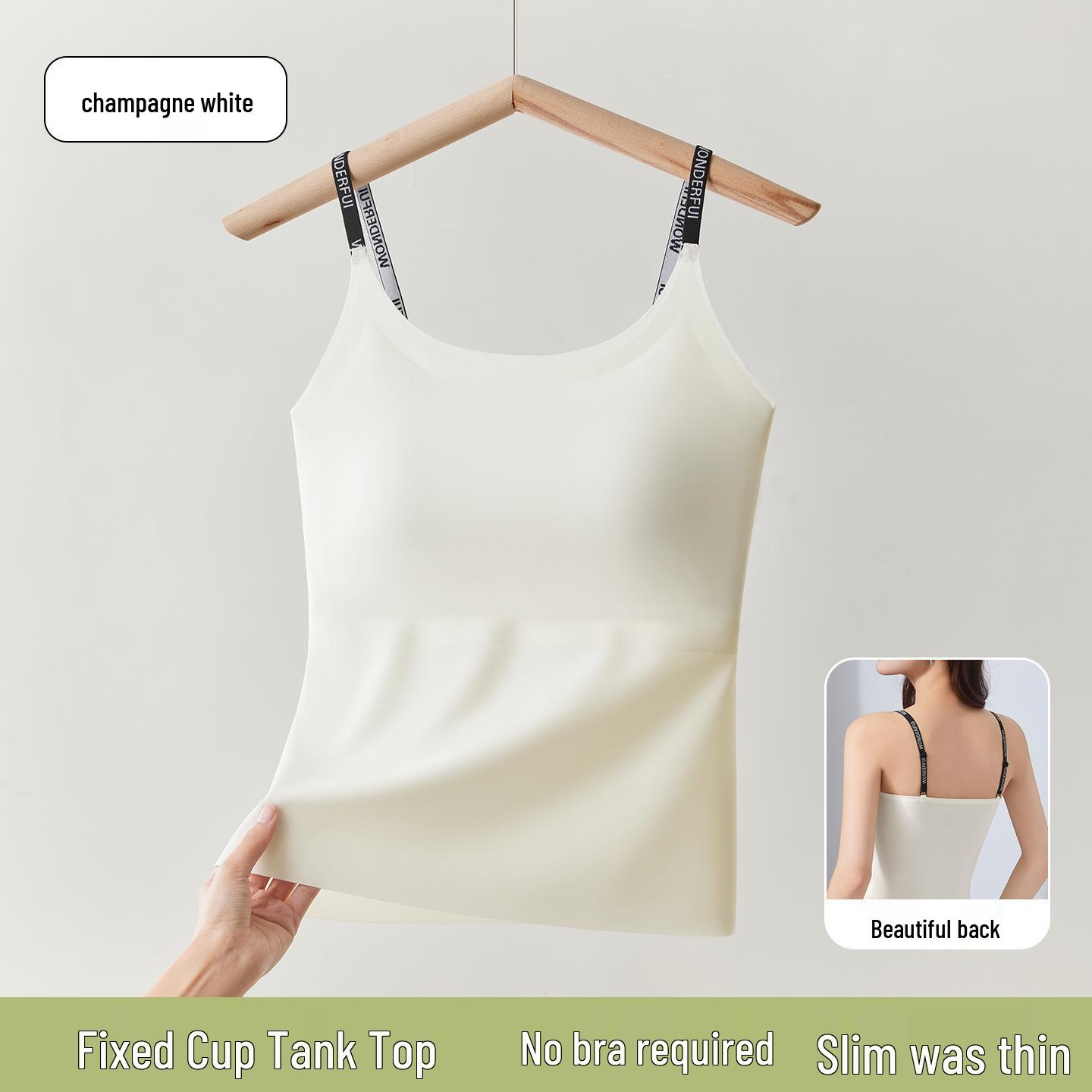 Women s Plus Size Camisole with Chest Pads - No Bra Needed, Summer Base Layer L (for 95-115 jin)
Women s Plus Size Camisole with Chest Pads - No Bra Needed, Summer Base Layer L (for 95-115 jin)