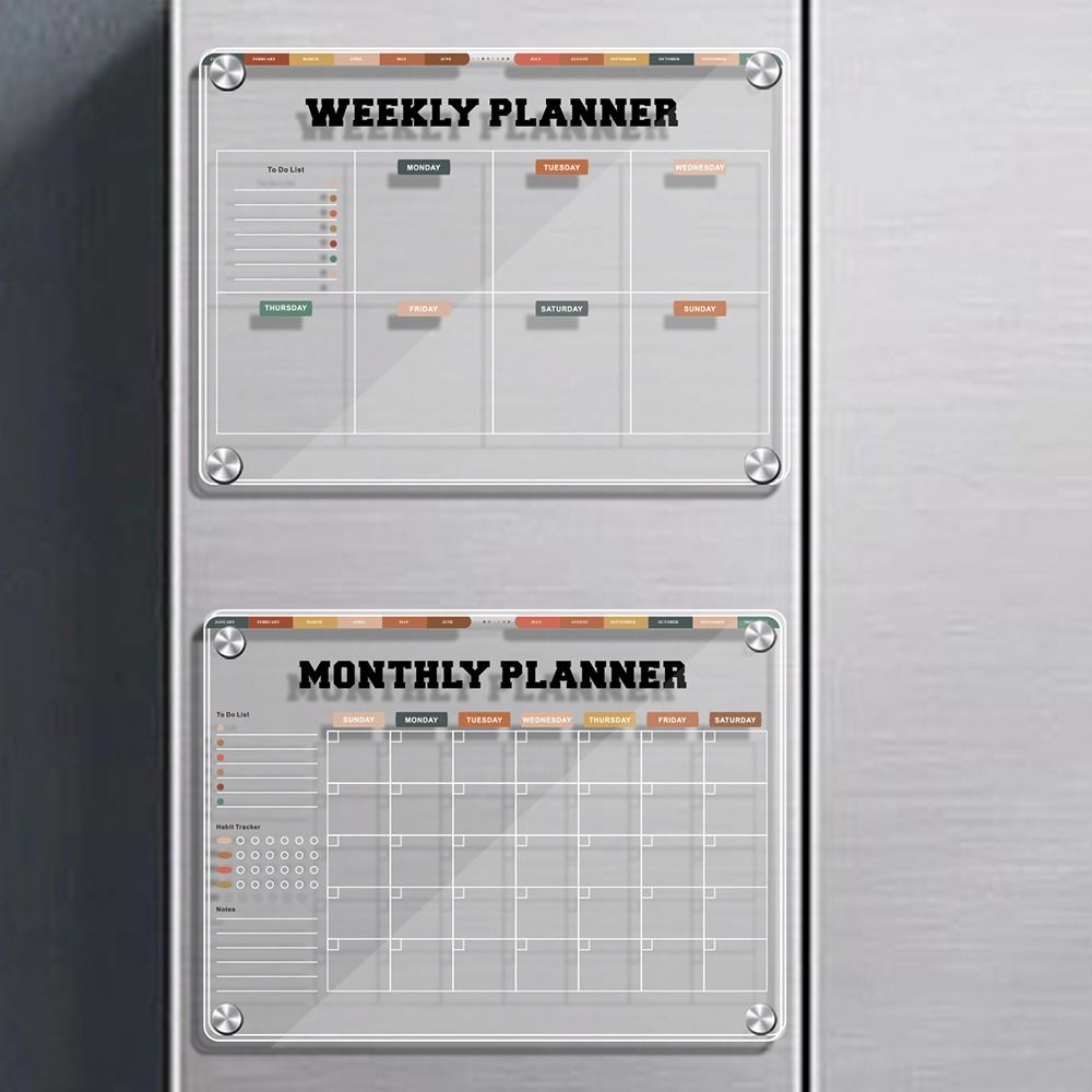 3D Erasable Memo Board Refrigerator Magnet Magnetic Fridge Calendar Monthly Calendar Memo Kitchen 31*22.8cm-Weekly Plan
3D Erasable Memo Board Refrigerator Magnet Magnetic Fridge Calendar Monthly Calendar Memo Kitchen 31*22.8cm-Weekly Plan