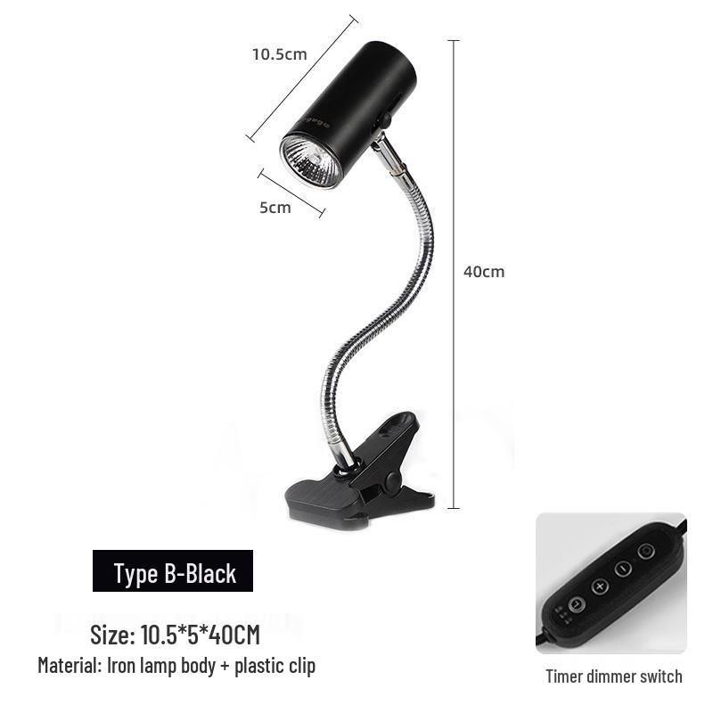 Черепахова УФБ Лампа Нагріву з Затискачем для Прийняття Сонячних Ванн та Кальцієвої Добавки
Черепахова УФБ Лампа Нагріву з Затискачем для Прийняття Сонячних Ванн та Кальцієвої Добавки