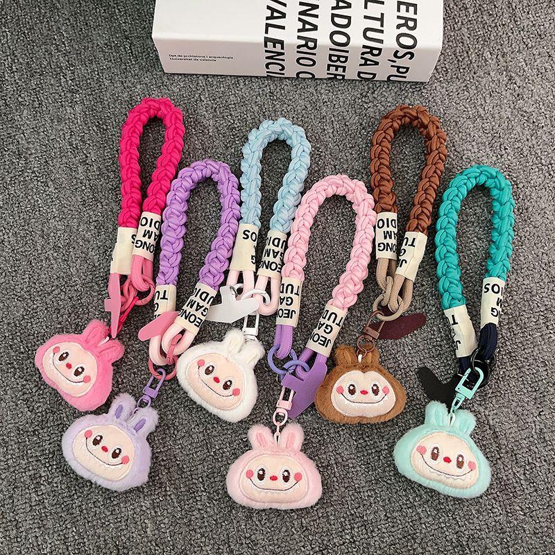 Pink Cloth Head Mobile Phone Lanyard Men s and Women s Cartoon DIY Key Pendant Backpack Anti Fall 1
Pink Cloth Head Mobile Phone Lanyard Men s and Women s Cartoon DIY Key Pendant Backpack Anti Fall 1