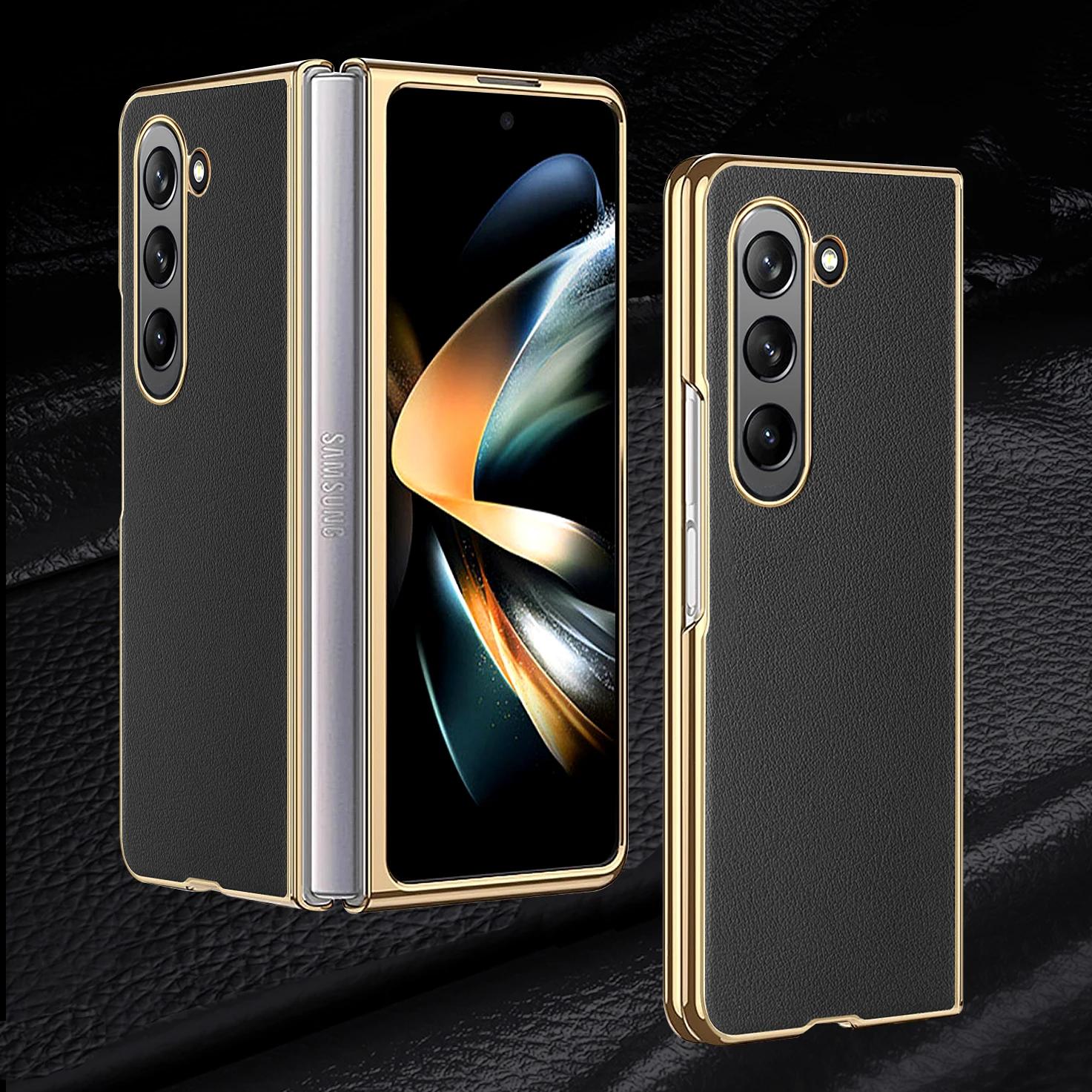 Кожаный гальванический чехол для телефона для Samsung Galaxy Z Fold 5 4 3 Fold5 Fold4 Fold3 5G Противоударная защитная задняя крышка Galaxy Z Fold3 чёрный
Кожаный гальванический чехол для телефона для Samsung Galaxy Z Fold 5 4 3 Fold5 Fold4 Fold3 5G Противоударная защитная задняя крышка Galaxy Z Fold3 чёрный