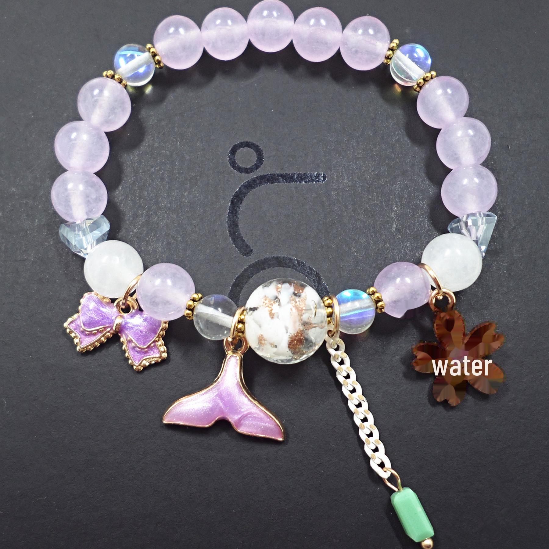 S446 Взрывающийся браслет из камня и кристаллов - бисерные украшения ручной работы с цветочным и балериной
S446 Взрывающийся браслет из камня и кристаллов - бисерные украшения ручной работы с цветочным и балериной