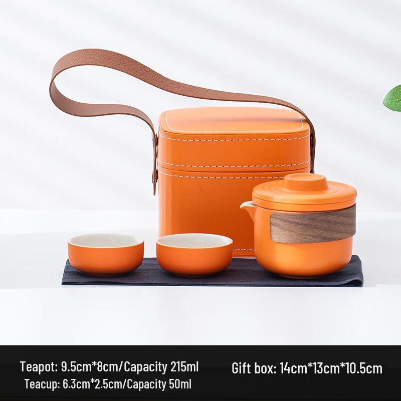 Shangqi Portable Ceramic Travel Tea Set
Shangqi Portable Ceramic Travel Tea Set