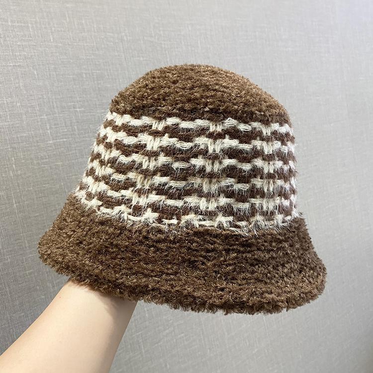 Autumn and winter warm versatile mixed color knitted basin hat plain face covering face small bucket hat foldable bucket hat Adult adjustable
Autumn and winter warm versatile mixed color knitted basin hat plain face covering face small bucket hat foldable bucket hat Adult adjustable