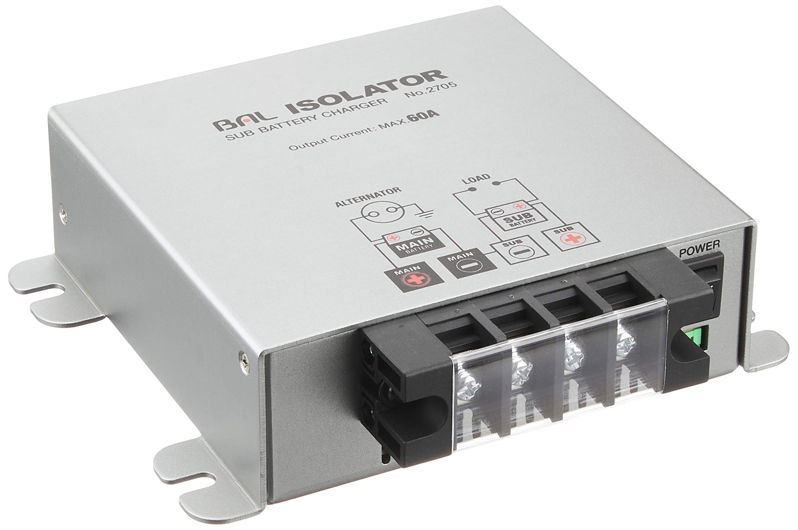 BAL 2705 Изолятор-зарядное устройство для автомобилей постоянного тока серый
BAL 2705 Изолятор-зарядное устройство для автомобилей постоянного тока серый