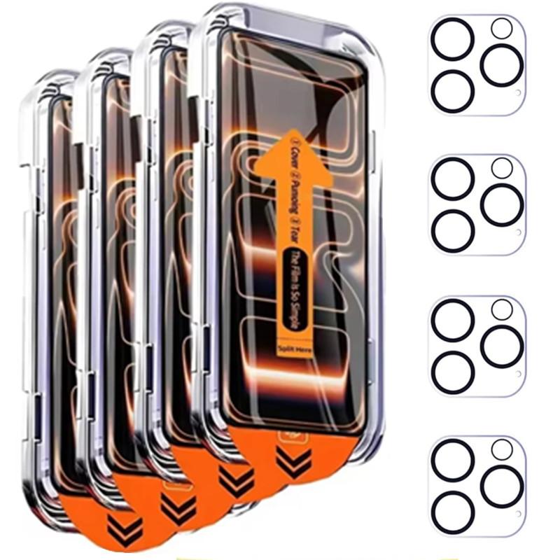 4+4PCS Screen Protector with Lens Protector Case for IPhone Air 17 16 E 15 14 11 13 Pro Max Plus 12 Mini Phone Cover Accessories 4 with 4&iPhone 12 чистий
4+4PCS Screen Protector with Lens Protector Case for IPhone Air 17 16 E 15 14 11 13 Pro Max Plus 12 Mini Phone Cover Accessories 4 with 4&iPhone 12 чистий